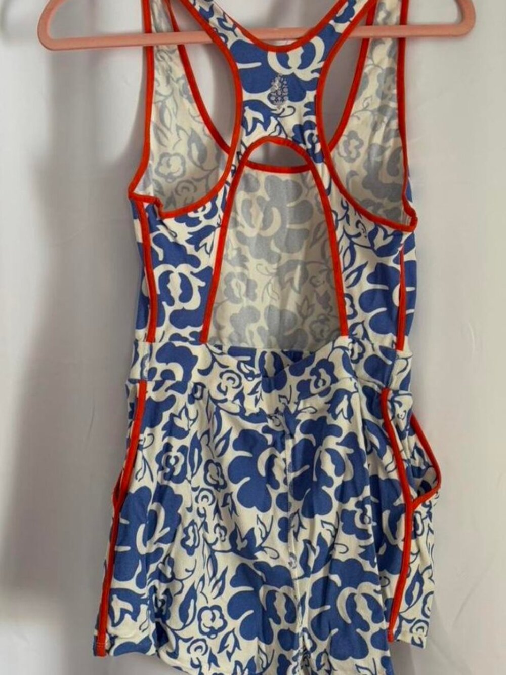 Free People Movement High Volley Shortsie romper- Bay breeze - Picture 6 of 6